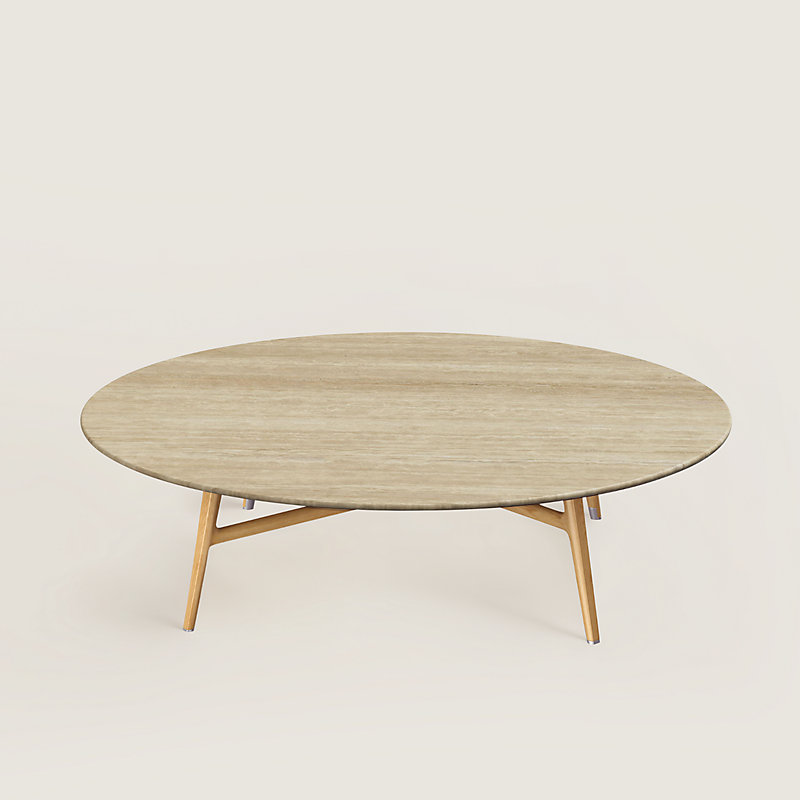 Les Necessaires d'Hermès satellite coffee table, large model